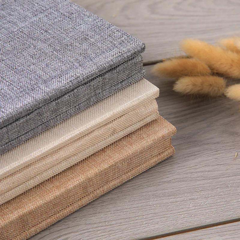 16 Zoll Einfache Leinen Selbstklebende Laminierung DIY Fotoalbum für Familie Liebhaber Geburtstagsgeschenk Hochzeit Baby Große Kapazität
