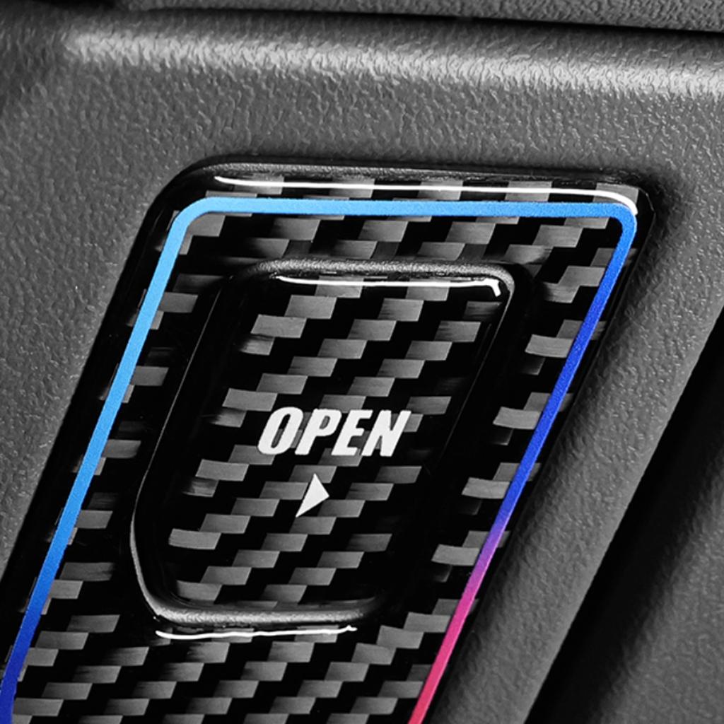 For BMW X3 G45 G48 2025- Carbon Fiber Dashboard Glove Box Switch Panel Trim Decor Sticker Car Interior Tuning Accessories