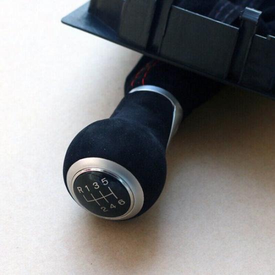 6 Speed Gear Shift Knob With Boot For VW Jetta 6 A6 MK6 GLI 2011 2012 2013 2014
