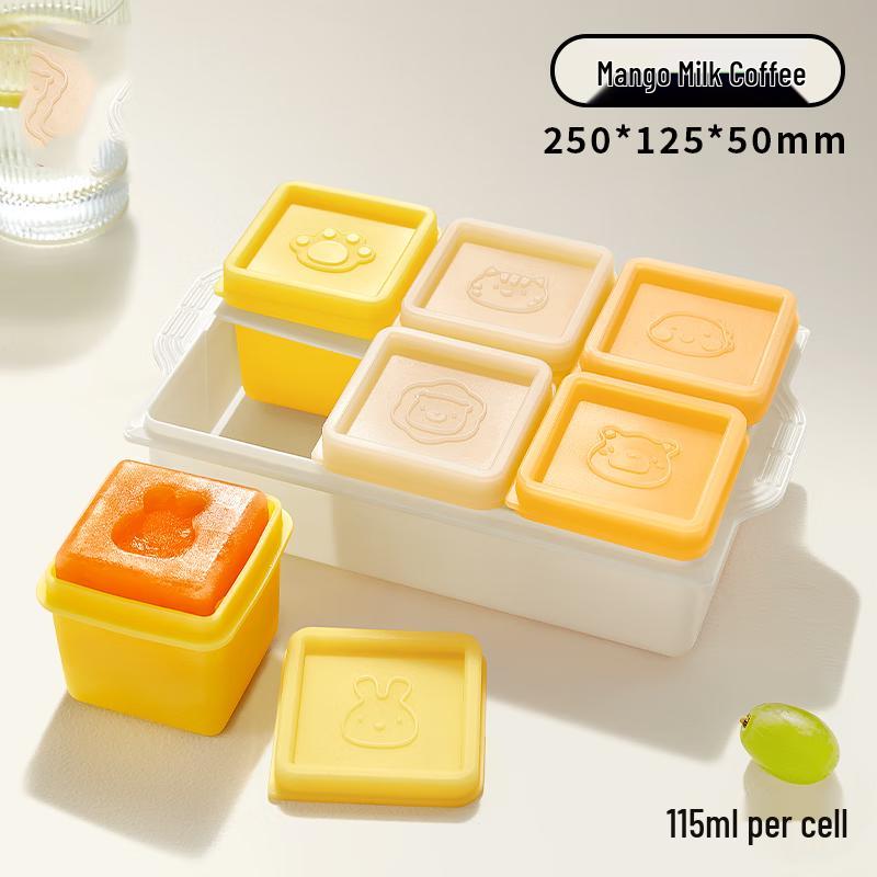 GIMY Silicone Multi-Compartment Food Storage Box
