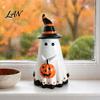 Halloween Gifts for Friends Ghost Ornament, Cute Tabletop Sculpture, Durable Resin Decorative Centerpiece Table Home Party Festive Shelf Ornaments