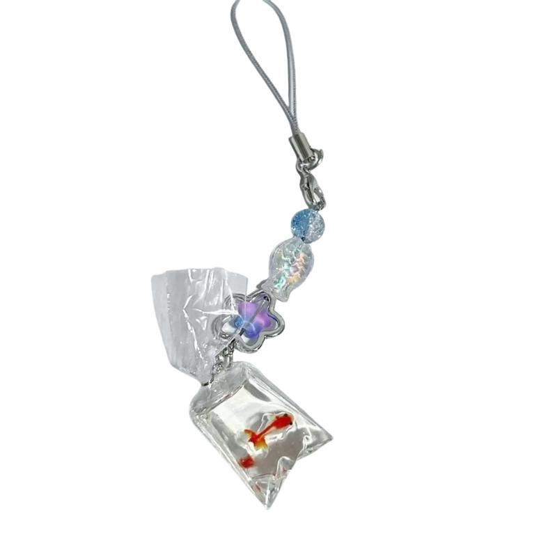 

Handmade Beaded Keychain With Unique String Design For Individualized Style And Taste Perfect For Keys Or Bag Decoration