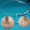 Knotted Water Droplets, A Necklace, Pull Collar, Collarbone Chain, Niche Design, Fashionable And Exquisite, Versatile Silver-Plated Collar.