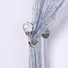 2Pcs U-shaped Curtain Hook Window Hanging Tassel Holdback Metal Curtain Holder