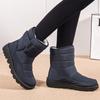 Snow Boots Woman Plush Women Booties Waterproof Ladies Shoes Flat Ankle Boots Fur Botas Mujer Women's Winter Shoes Boots