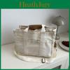 Canvas Baby Diaper Bag Large Capacity Multicompartment Baby Carryall For Daily Use