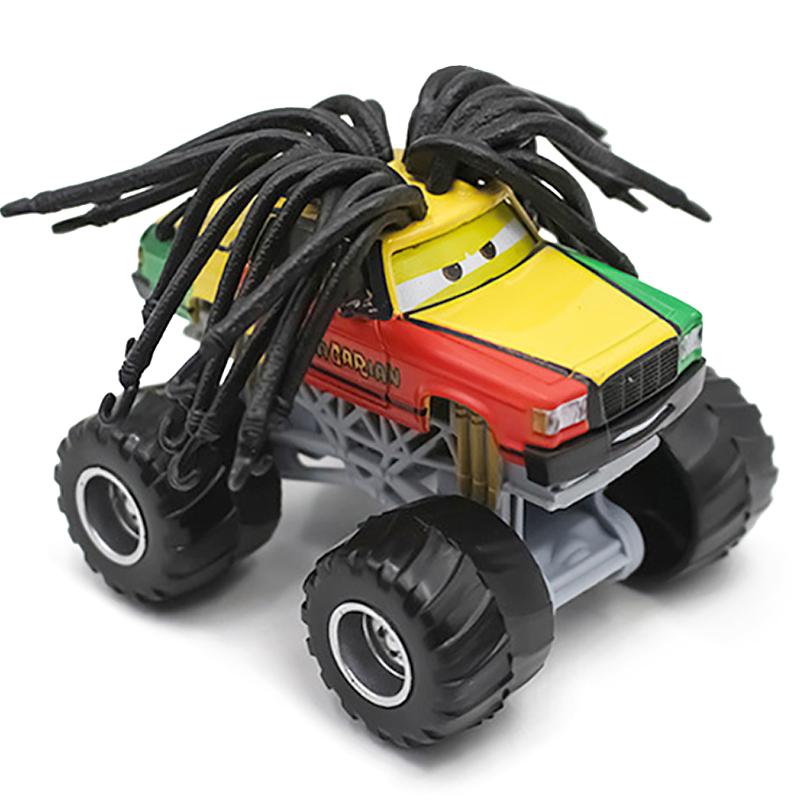 Cars Diseny Pixar Mater's Tall Tales Monster Truck Wrestler Tormentor Rastacarian Dr. Feel Bad Alloy Diecast Model Toy Car