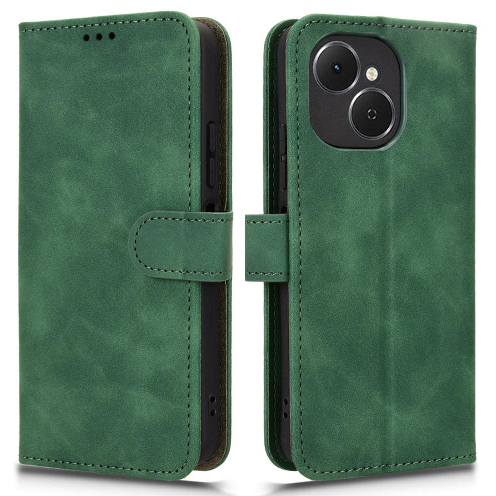 For TECNO Spark 40C Leather Case Skin Feel Anti Drop Wallet Flip Phone Cover