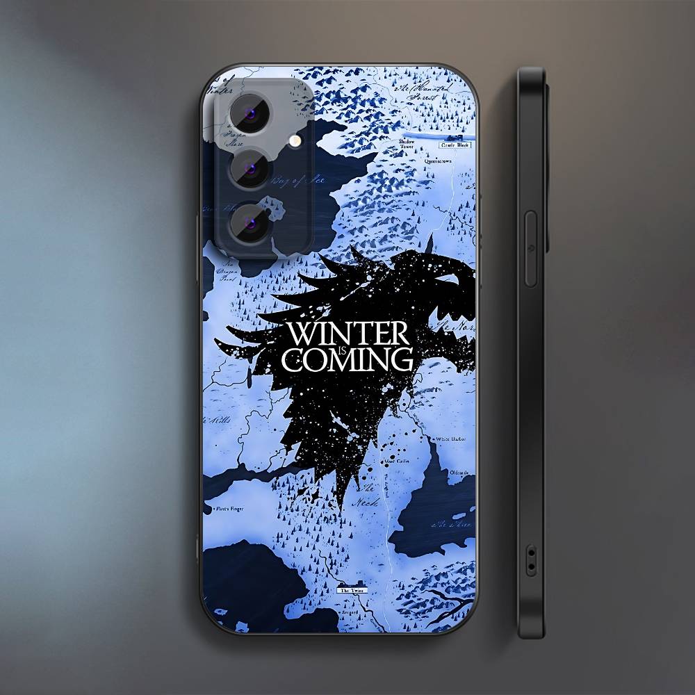 

W-Winter Is C-Coming Phone Case For Samsung S22,S24,S20,S25,S23,S30,S26,Ultra,Plus,5G ,Fe,Lite Tpu Cover SamsungS21ULTRA