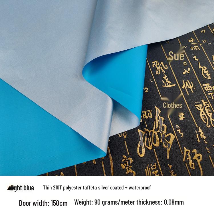 Lightweight Waterproof Sunshade and Rainproof Outdoor Tent Fabric