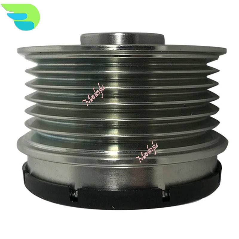 F-577572 Overrunning Alternator Freewheel Clutch Pulley for MAZDA 3 6 Altenza Wagon 1800A053 1800A155 1800A061 4W7310300AA