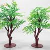 9cm Künstlicher Nandina-Baum Grüne Hohe Pflanze Falsche Banyan-Blätter Unechte Äste Für Hausgarten Büro Landschaftsdekor