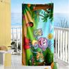Dora Explorer Beach Towel Soft Durable Quick-Dry Comfortable Lightweight Portable for Swimming,Beach,Camping, Travel, Beach Accessories,Gym