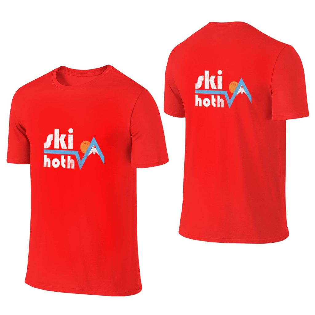 Ski Hoth Delicate Reversible Tshirt Light Casual Atmosphere Short Sleeve