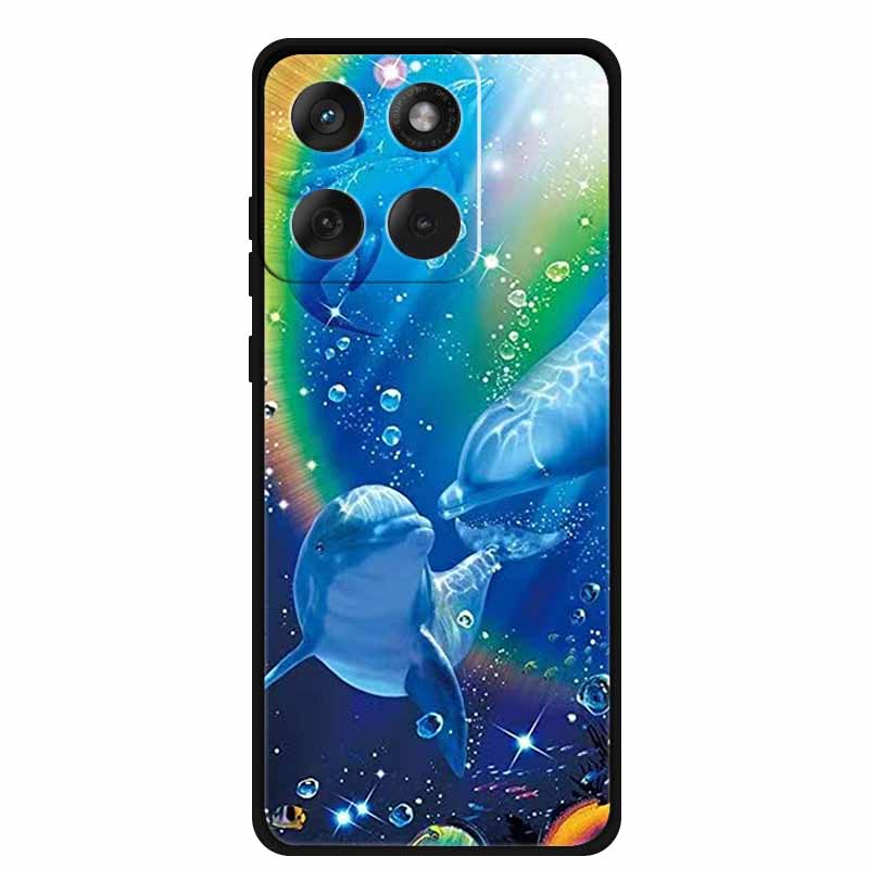 For Motorola Edge 70 5G Case Soft Silicone TPU Cool Animal Phone Cases For Motorola Moto X70 Air 5G Planet Protective Back Cover