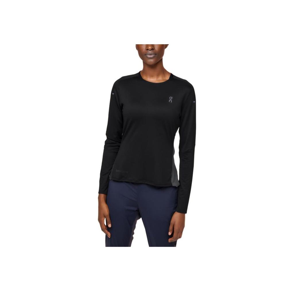 ON Performance Long Tee Eclipse Black/Eclipse Women Tops 1WE10320106