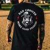 Bad Choices Make Good Stories Chimpanzee Graphic Tee Unisex Motorcycle Riding Casual Streetwear New Summer Short Sleeve Tops
