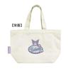 K Company Sanrio Characters Canvas Mini Tote H19 X W30 X D10cm Bag, Kuromi, CHM4-KU,
