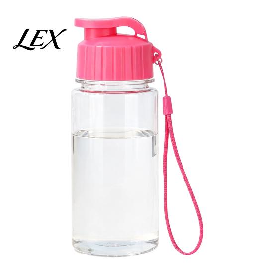 Matte Texture Water Bottle Sports Bottle, with Flip Lid And Lanyard, Portable Leak-proof PET Cup, Lightweight Fitness Jug, for Gym School Office