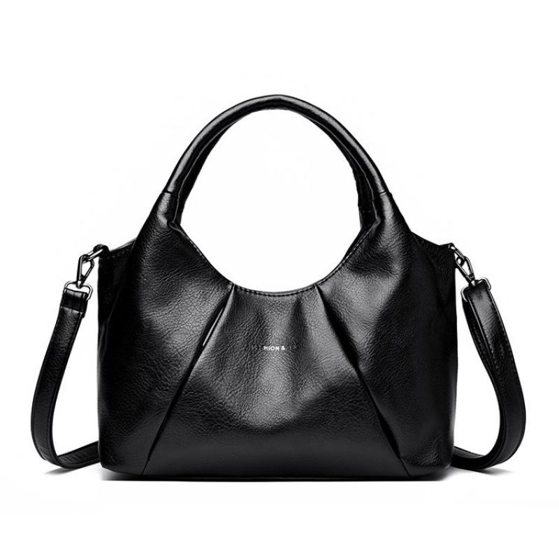 Winter Hoge Kwaliteit Zacht Leer Boodschappentas Vrouwen Handtas Crossbody Tassen Luxe Vrouwen Schoudertas Beroemde Trendy Dames Tote Bag Portemonnee