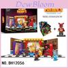 Five Nights At Freddys Set de Scenă cu Piese de Construit și Mini Figurine Pentru Joacă Creativă și Colecție
