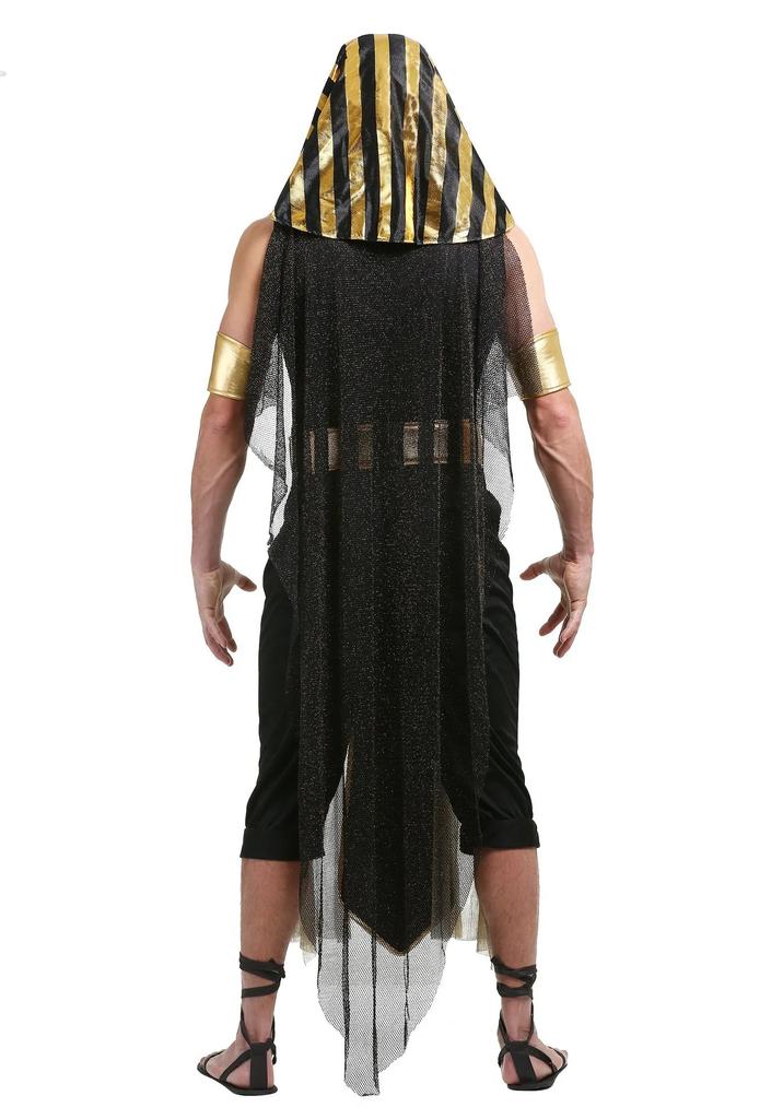 Halloween Egiptul Antic Costum faraon egiptean pentru barbati Regele Cleopatra Regina Cosplay Carnaval Petrecere Rochie de petrecere cuplu medieval