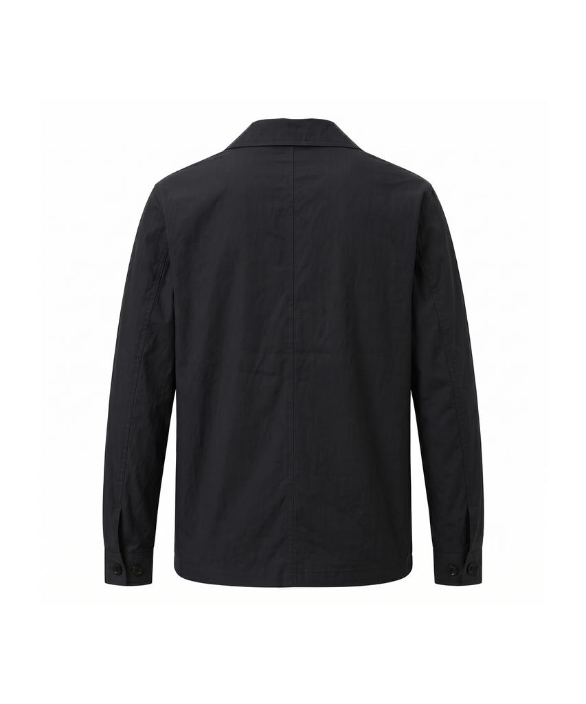 GREIIGE Classic Cotton Chore Jacket (Charcoal)