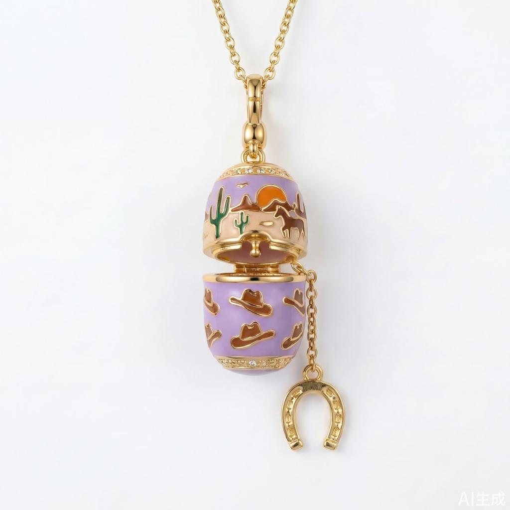 Overseas Popular Flower Star Moon Animal Marine Element Opening And Closing Pendant Copper Necklace Gift