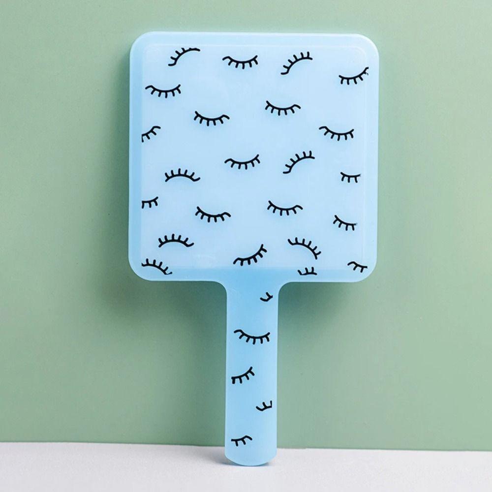 Cute Handheld Makeup Mirror Creative Square Mirrors New Portable Small Mirror