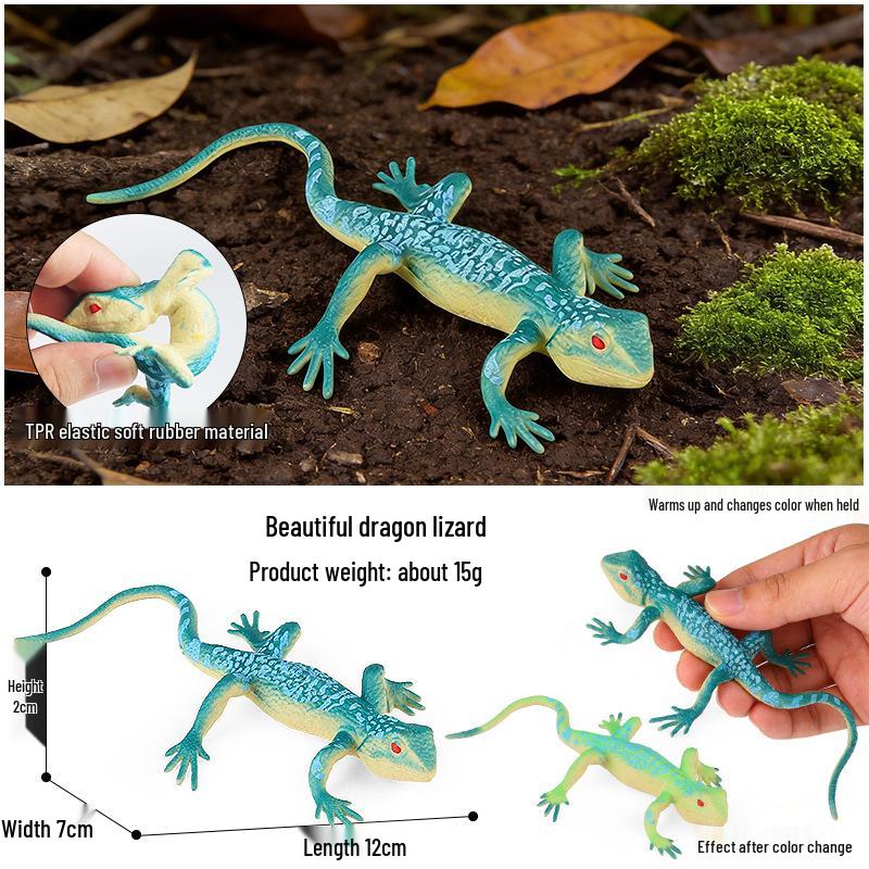 Kids' Marine Animal Model Stress Relief Toy Set: Pufferfish, Octopus, Crab, Shark, Dunkleosteus