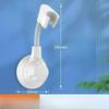 Nozzle Handheld Holder Punch-Free Multi Angle Rotation Shower Bracket Suction Cup Shower Holder Adjustable Shower Head Holder