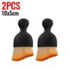 Car Interior Cleaning Brush Auto Center Console Air Outlet Clean Soft Brush with Shell Car Crevice Dust Removal Detail Brushes