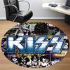 1pc KISS Band Office Round Area Rug, Indoor Mat Suitable For Office, Under Office Chairs Bedroom Living Room Home Decor  a0908169