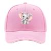 Pastel Baby Elephant Garden Charm Sandwich Baseball Cap Sun Cap Outdoor Workouts Hat