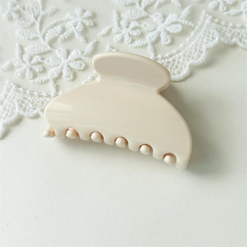 High-end Glossy Small Fan-shaped Hair Clips with Simple and Elegant Style - Hair Clips for Retro Updos - Shark Clips