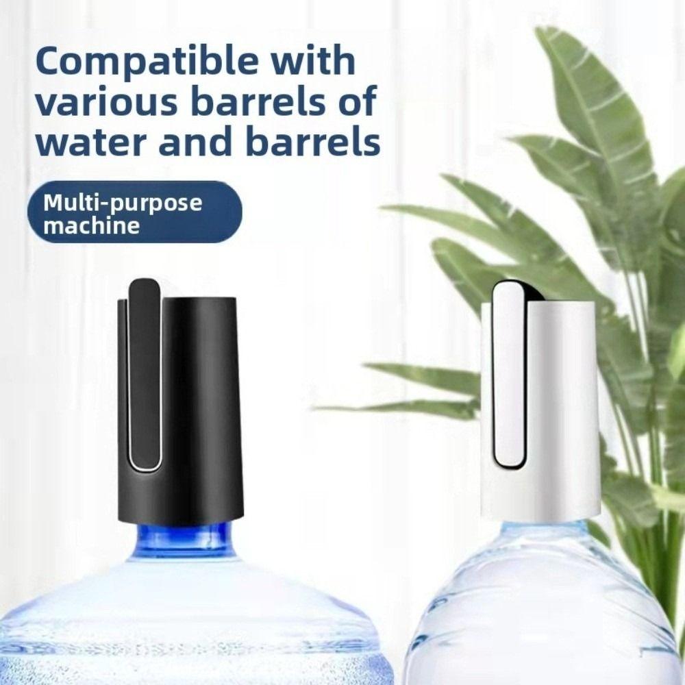 Touch Button Electric Water Extractor Silicone Hose Automatic Water Press Kitchen