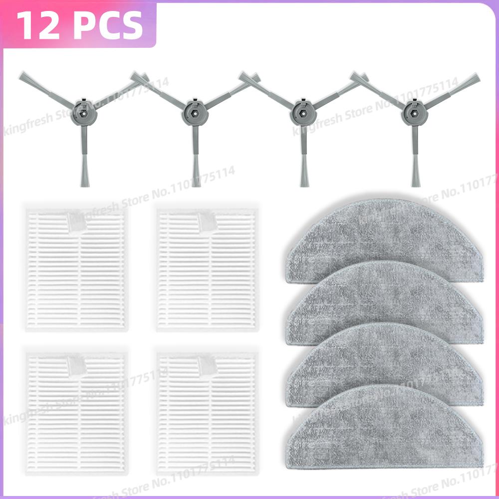 Compatible For ( Polaris PVCR 4250 / 4260 ) Vacuum Parts Side Brush HEPA Filter Mop Cloth Accessories