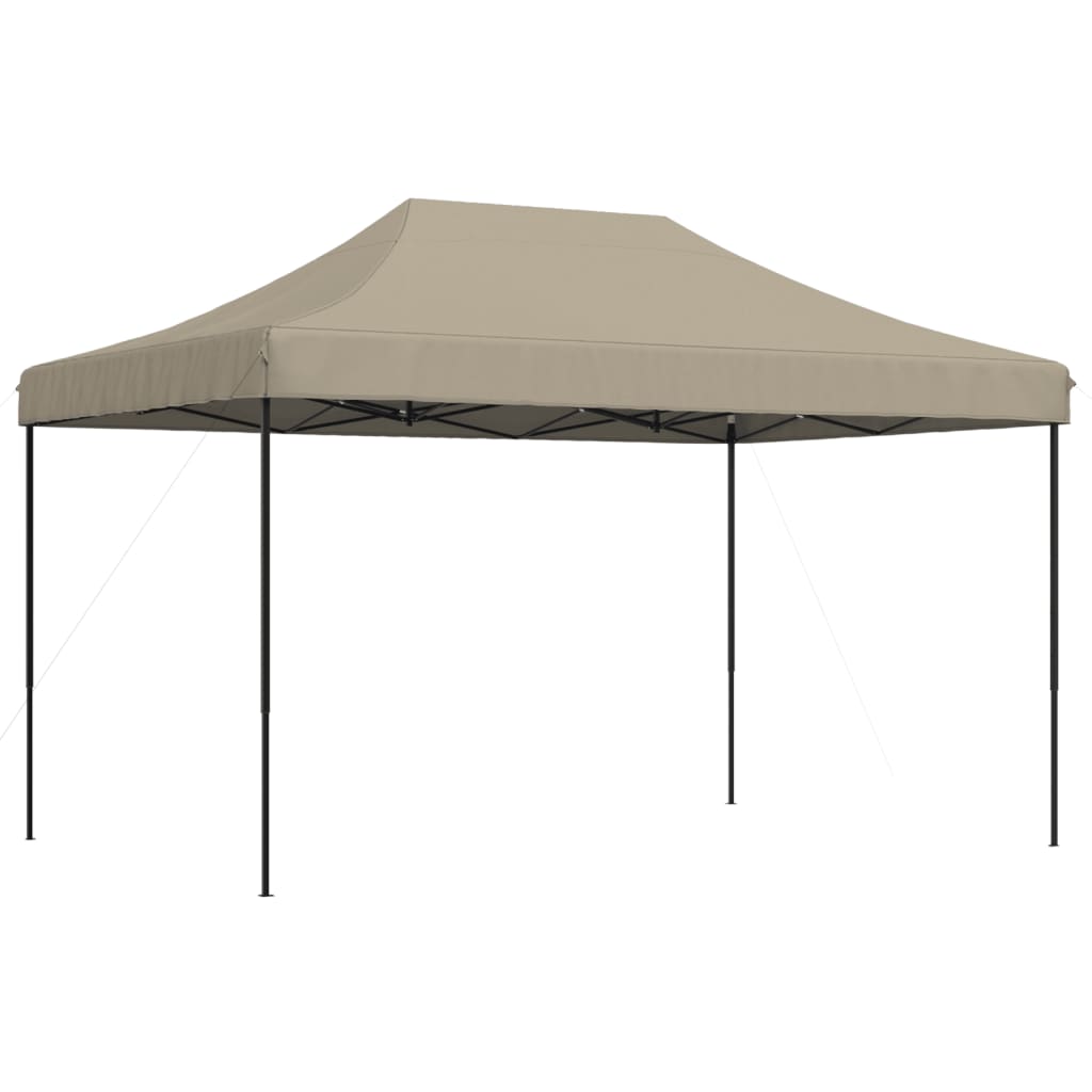 Vidaxl Składany Namiot Imprezowy Typu Pop-Up, Taupe, 440X292X315 Cm