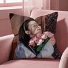 Actress L-Liu Y-YifeiS Cushion Cover Multi-Scene Pillow Cover for Home & Car - Reversible, Soft & Durable for Daily Use