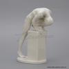 Creative Ceramic Nude Male Sculpture Decor Naked Body Art Statue Crossed Man Figurine Nordic Office Home Decoration Crafts Gift
