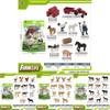 Farm Chicken Pig Sheepanimal Simulation Pvc Models With Tractor For Educational Play And Farm Enthusiasts