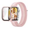 Pasek Nylonowy+Etui PC do Huawei Watch Fit 3/4/4 Pro Chroniące przed Upadkiem+Wygodna Oddychająca Opaska na Nadgarstek Correa