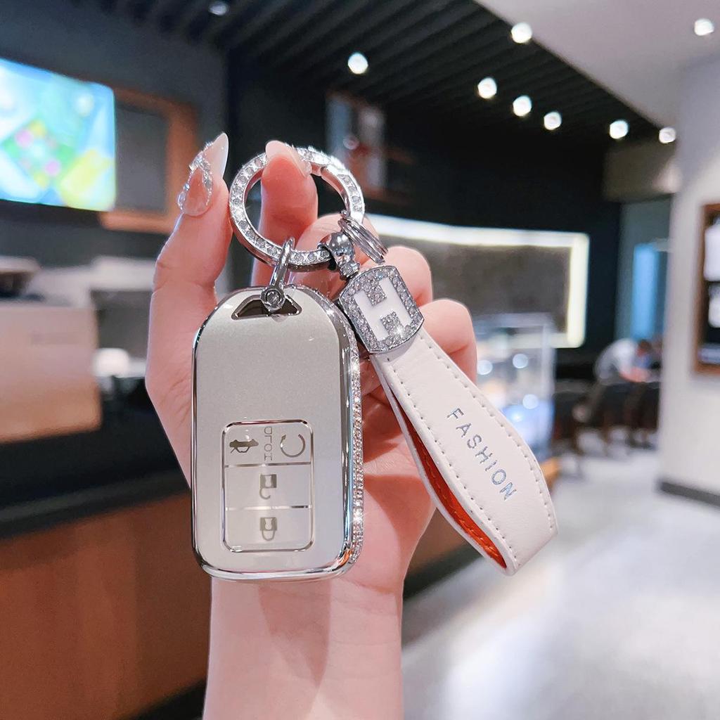 Compatible Key Case for Honda UR-V, Civic, XRV, Accord, Lingpai, CRV, Jade, Binzhi, Ge Xingge, Haoying, and 10th Gen Models