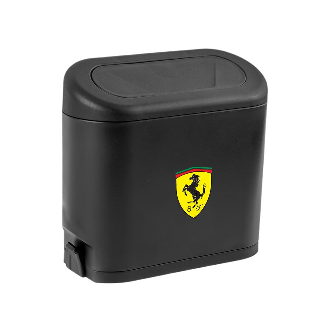 1Pcs Car Trash Can Side Door Hanging Trash Bin Storage Box Car Valve For Ferrari 308 GT4 328 GTB GTS F355 360 Modena F430 488 F8 NBA1