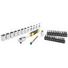 Stanley 1/4 Socket & Driver Set (Pack of 37)