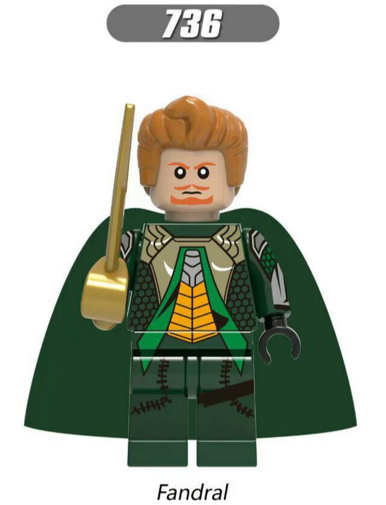 Jane Foster Minifigures Captain Fandral Building Blocks Kids Toys X0176