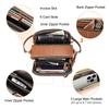Genuine Leather Crossbody Bag For Women Fashion Casual Satchels Long Strap Sling Shoulder Bag Portable Zipper Handbag