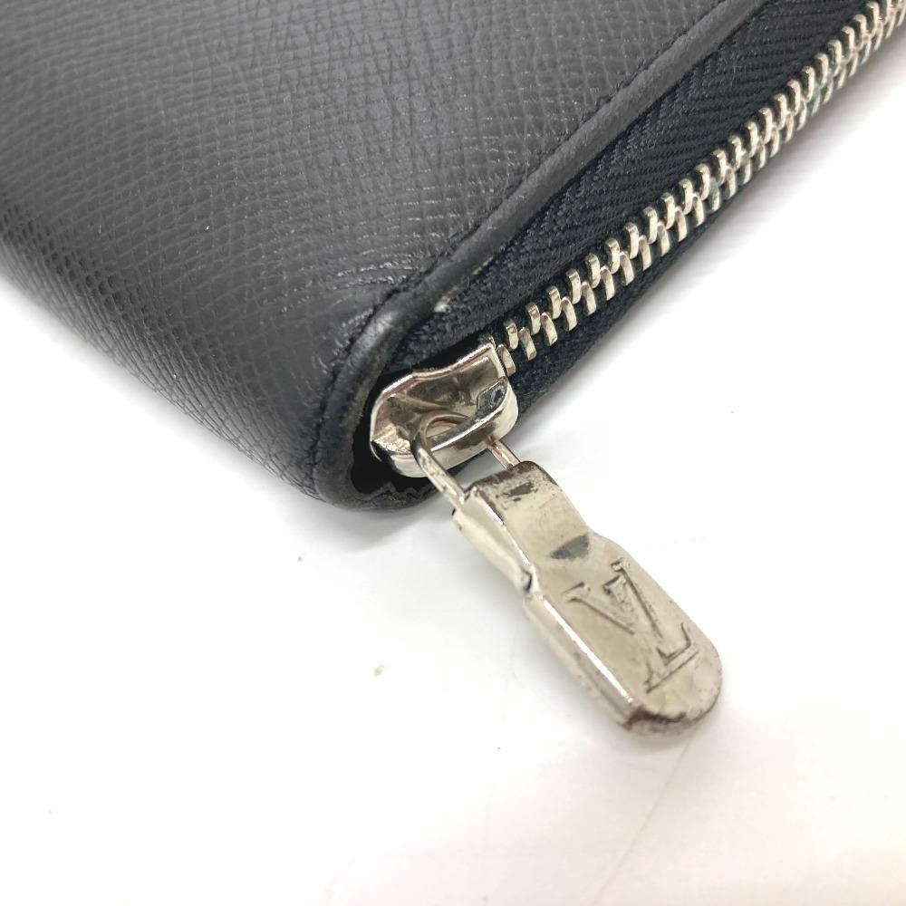 Louis Vuitton M30056 Zippy Organizer NM Long Wallet Leather Black/SilverHardware