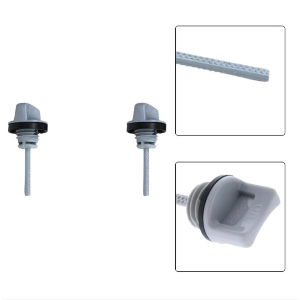 Replacement Engine Oil Dipstick For Honda For GX160 For GX200 GX110 EU3000 Generators Mowers Precise Fit Silver 37mm