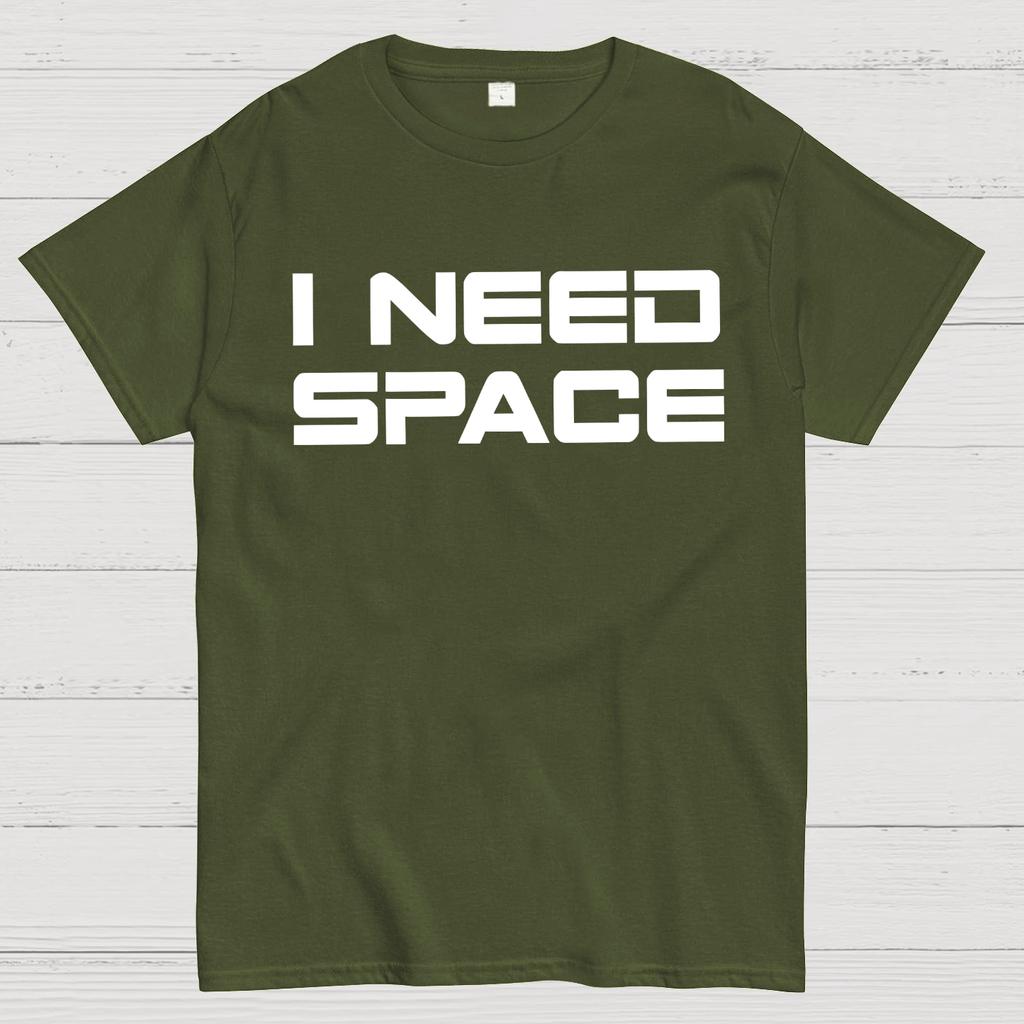 I Need Space Cotton Summer Casual Cool Loose T-Shirt